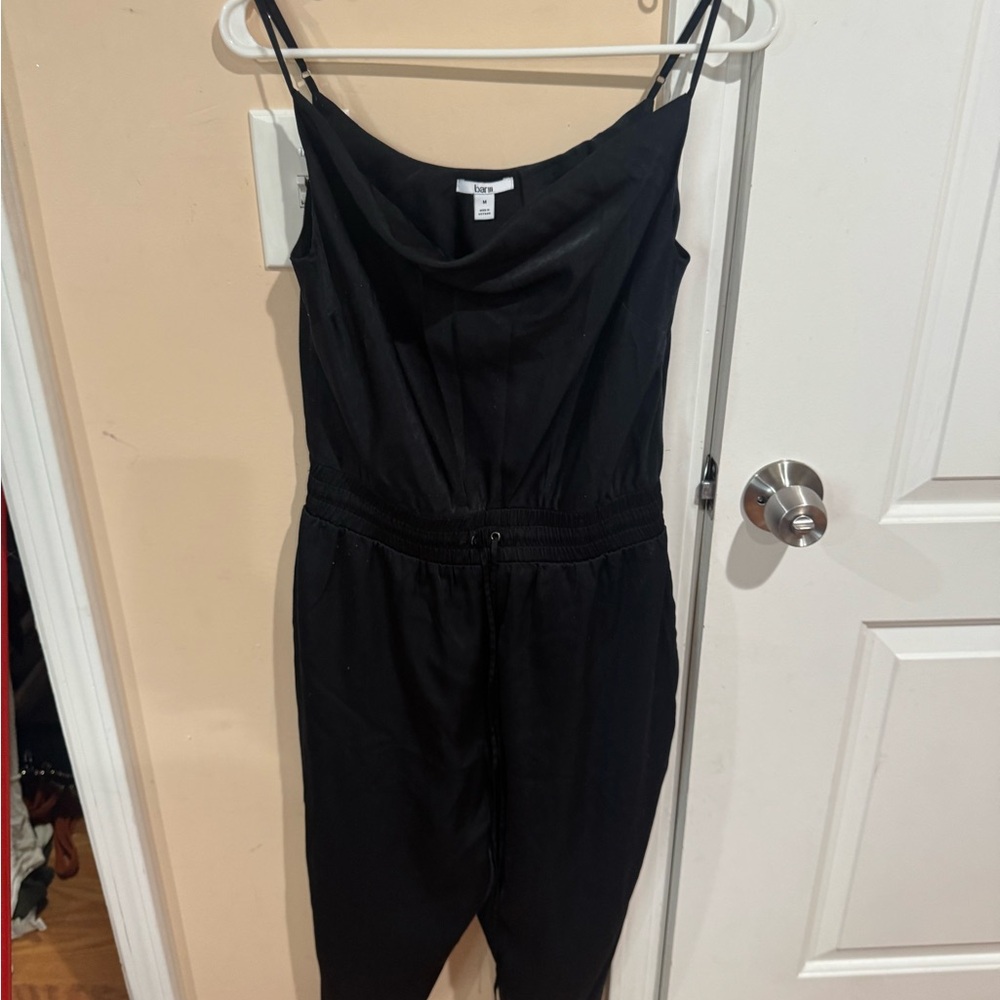 Bar III Sleek Black Jumpsuit